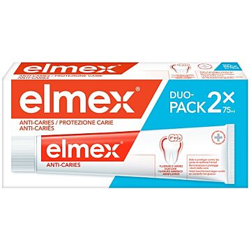 Elmex protezione carie 2 x 75 ml - 