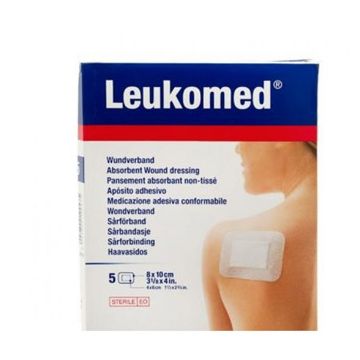 Leukomed medicazione post-operatoria in tessuto non tessuto 8 x 10 cm - 