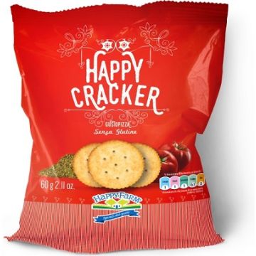 Happy farm happy crackers gusto pizza 60 g - 