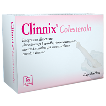 Clinnix colesterolo 60 capsule 625 mg - 