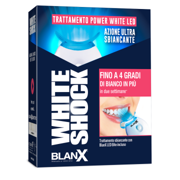 Blanx white shock trattamento power white gel 30 ml con bite - 
