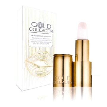 Gold collagen anti ageing lip - 