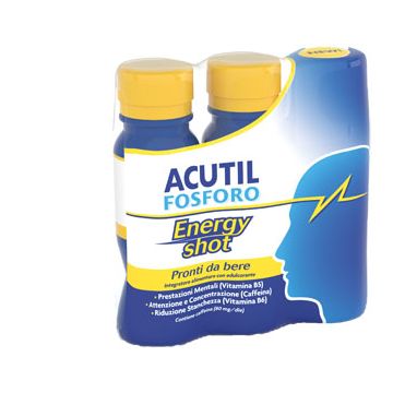 Acutil fosforo energy shot 3 x 60 ml - 