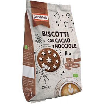 Biscotti con cacao e nocciole 350 g - 