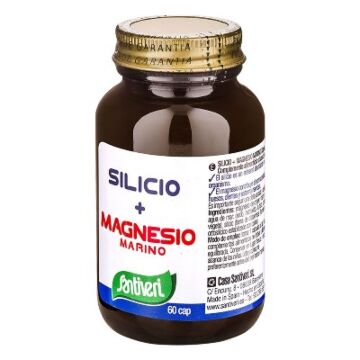 Silicio + magnesio marino 60 capsule 28 g - 