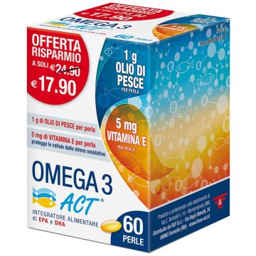 Omega 3 act 60 perle - 