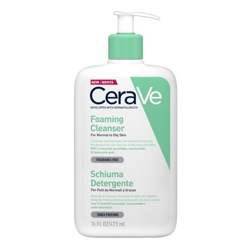 Cerave schiuma detergente viso 473 ml - 