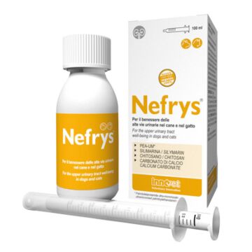 Nefrys veg 100 100 ml con siringa dosatrice alimento complementare per cani e gatti - 