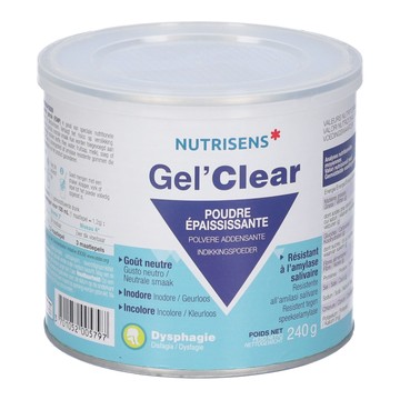 Gel'clear addensante neutro barattolo 240 g - 