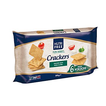 Nutrifree crackers 33,4gx6 - 