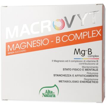 Macrovyt magnesio b complex 18 bustine - 