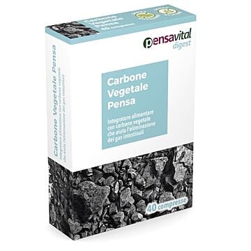 Carbone vegetale pensa 40 compresse - 