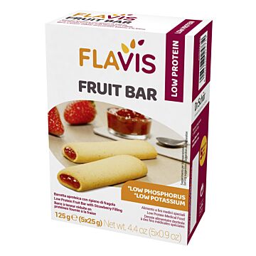 Flavis fruit bar 5x25g - 