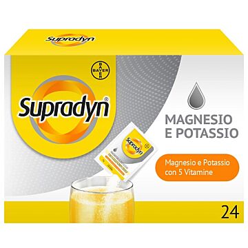 Supradyn magnesio/potassio 24 bustine - 
