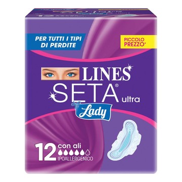 Lines seta ultra lady ali 12pz - 