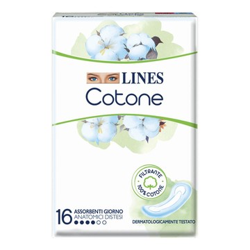 Lines cotone n/ultra anat 16pz - 