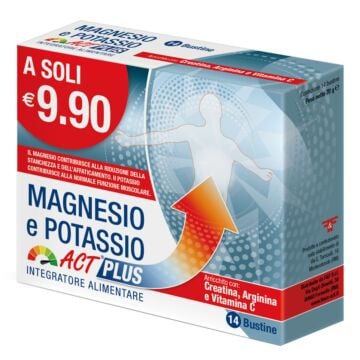 Magnesio potassio act plus14bs - 