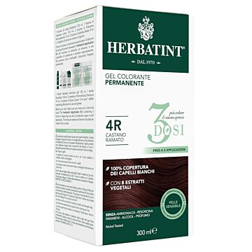 Herbatint 3dosi 4r 300ml - 