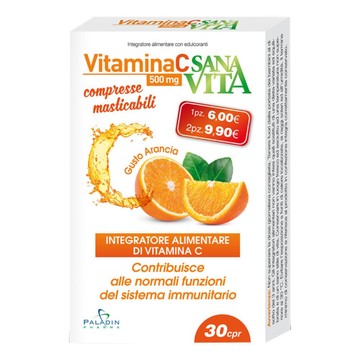 Sanavita vitamina c mast 30cpr - 