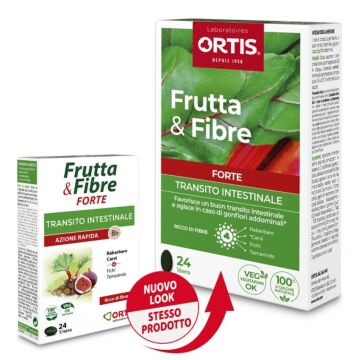 Frutta & fibre forte 24cpr - 