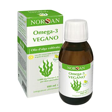 Norsan omega 3 vegano 100 ml al gusto di limone - 