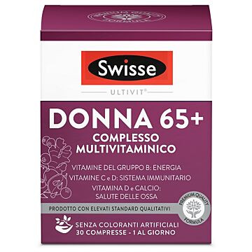 Swisse donna 65+ multivit30cpr - 