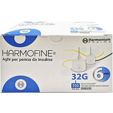 Ago harmofine g32 6mm 100pz - 