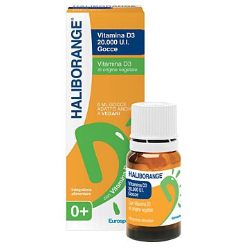 Haliborange vitamina d3 20000 ui gocce 8 ml - 