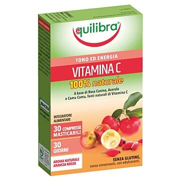 Vitamina c 100% naturale 30cpr - 