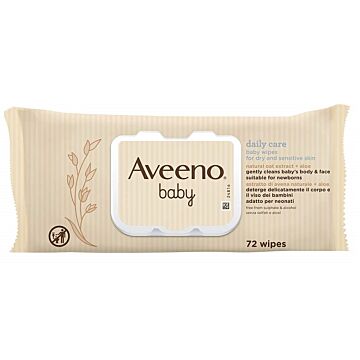 Aveeno baby salviettine 72pz - 