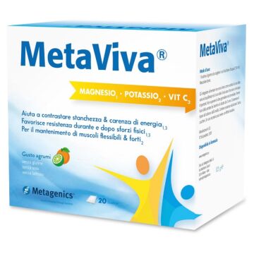 Metaviva mg/k/vit c 20bust - 