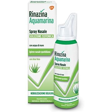 Rinazina aquamarina spray nasale isotonico aloe 100ml - 