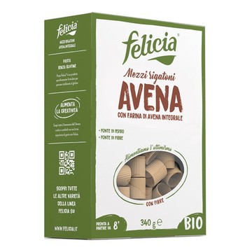 Felicia mezzi rigatoni ave340g - 