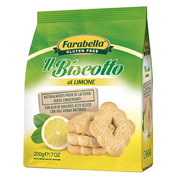 Farabella biscotto limone 200 g - 