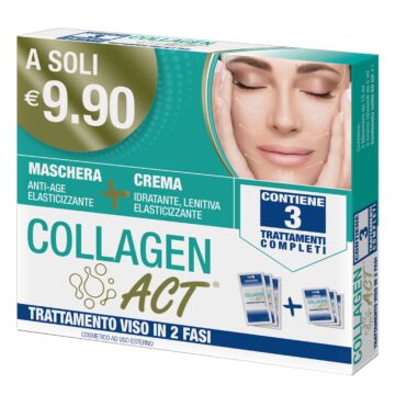 Collagen act tratt viso 2 fasi - 
