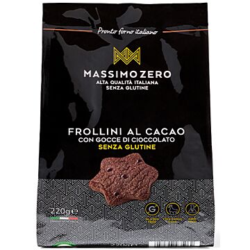 Massimo zero frollini cacao 220 g - 