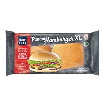 Nutrifree panino hamburger 2pz - 