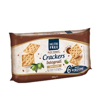 Nutrifree crackers integr 6pz - 