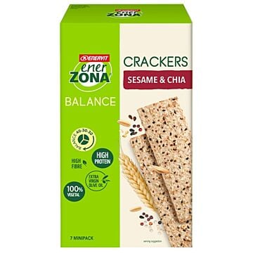 Enerzona crackers ses&chia175g - 