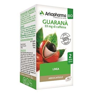 Arkocapsule guarana'bio 40cps - 