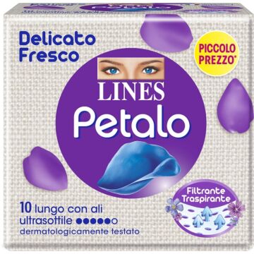 Lines petalo blu lu c/ali 10pz - 