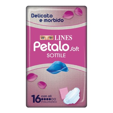 Lines petalo soft ali 16pz - 