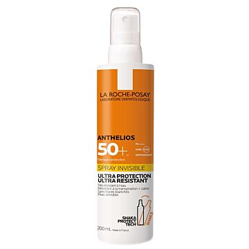La Roche Posay Anthelios Shaka Spray Invisible SPF 50+ Protezione Corpo 200 ml - 