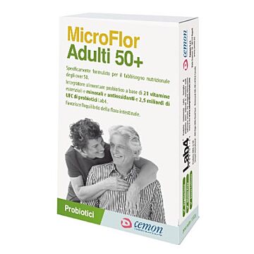 Microflor adulti 50+ 30cps - 
