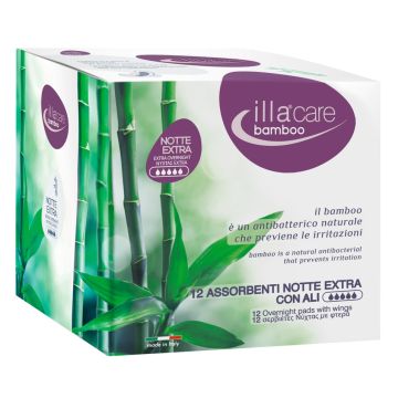 Illa care bamboo notte ex 12pz - 