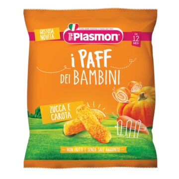 Plasmon dry snack paff zucca carote 15 g - 