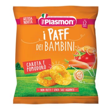 Plasmon dry snack paff carota pomodoro 15 g - 