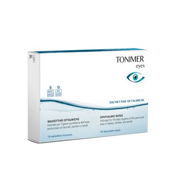 Tonimer eyes salviettine oftalmiche 16pz - 