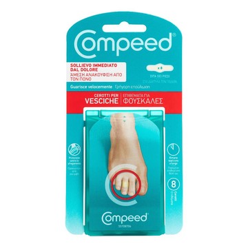 Compeed vesciche dita pied 8pz - 