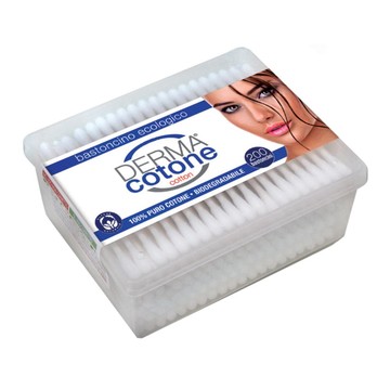 Dermacotone cotton fioc 200pz - 